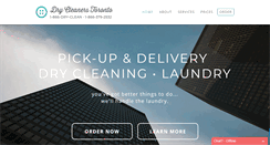 Desktop Screenshot of drycleanerstoronto.com